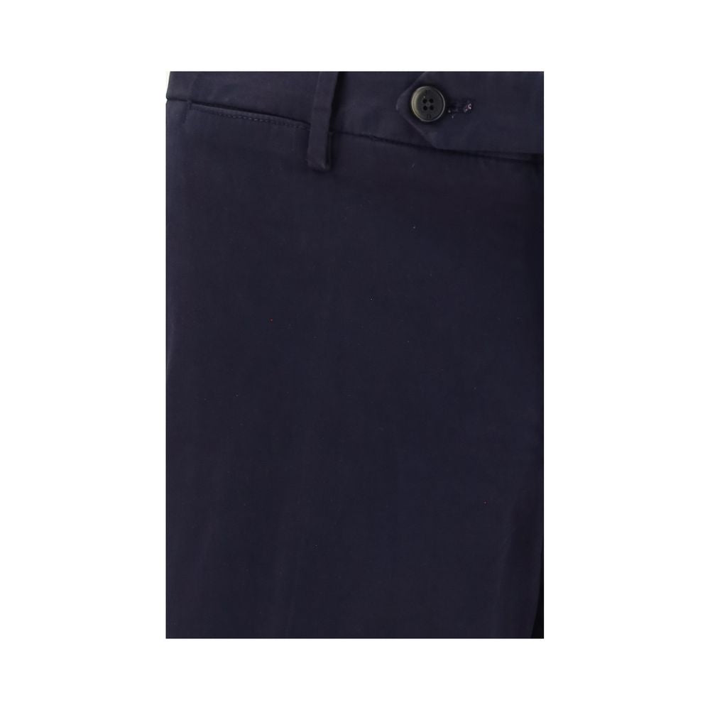 PT Torino Blaue Freizeithose aus Elasthan
