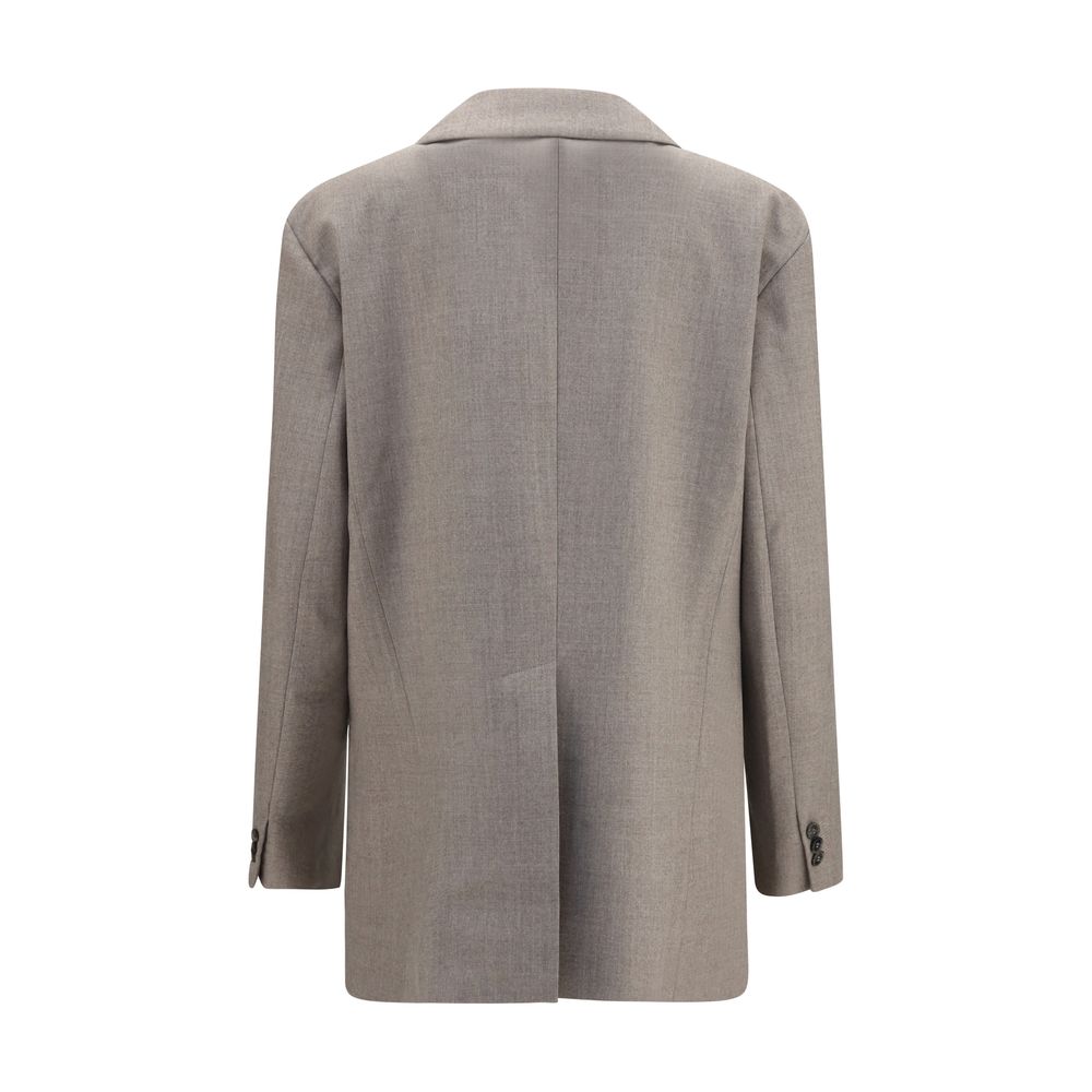 P.A.R.O.S.H. Beige Woll-Blazer Oves Aries
