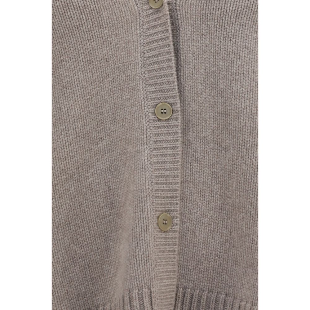P.A.R.O.S.H. Beige Cashmere Cardigan