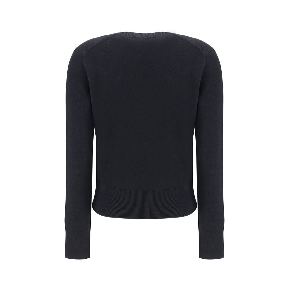 Ami Paris Pullover aus Wolle Oves Aries in Schwarz