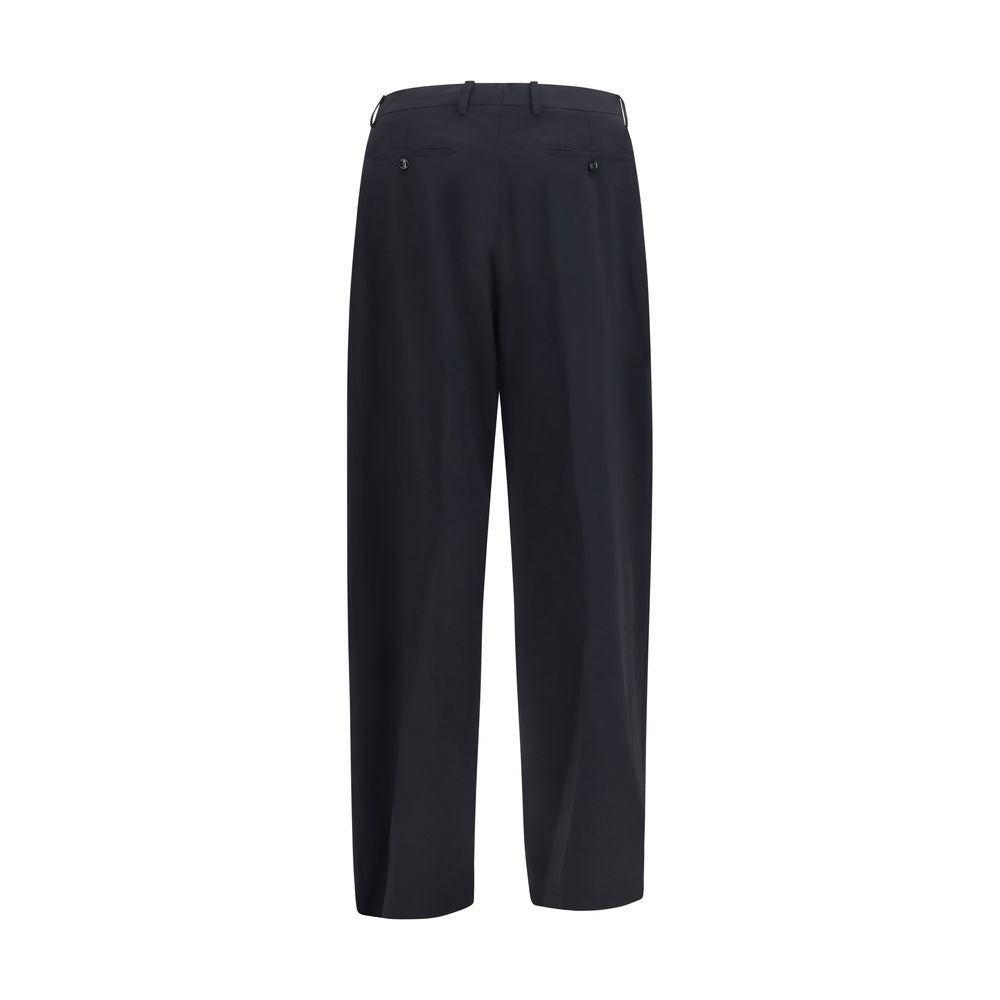 Giorgio Armani Blaue Hose aus Wolle Oves Aries