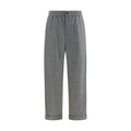 Giorgio Armani Graue Hose aus Ovis Aries Wolle