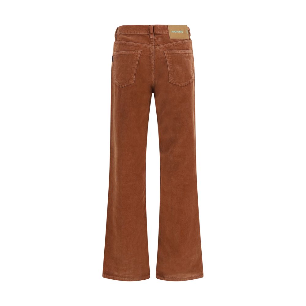 Haikure Braune Baumwollhose für die Freizeit