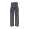 Haikure Graue Baumwoll-Freizeithose
