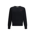 Ami Paris Schwarzer Baumwoll-Sweatshirt