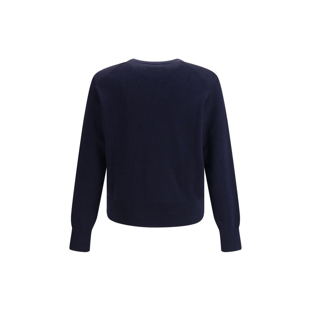 Ami Paris Blauer Baumwoll-Sweatshirt