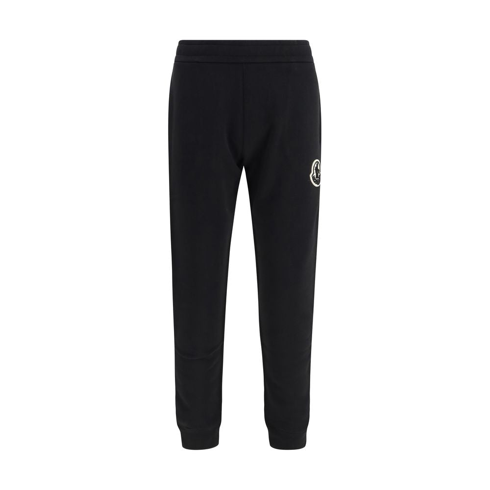 Moncler Schwarze Baumwoll-Sporthose