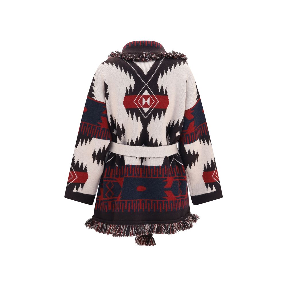 Alanui Mehrfarbige Kaschmir-Strickjacke