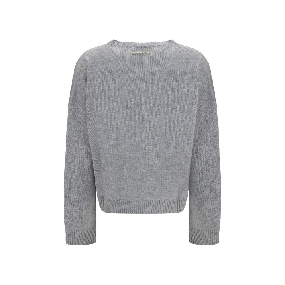 Fabiana Filippi Grauer Kaschmir-Pullover