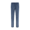 Etro Blaue Baumwoll-Freizeithose