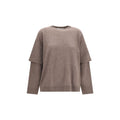 Darkpark Brauner Wollpullover Oves Aries