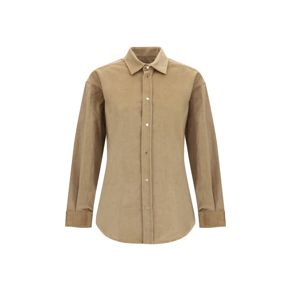 Darkpark Beige Denim Shirt