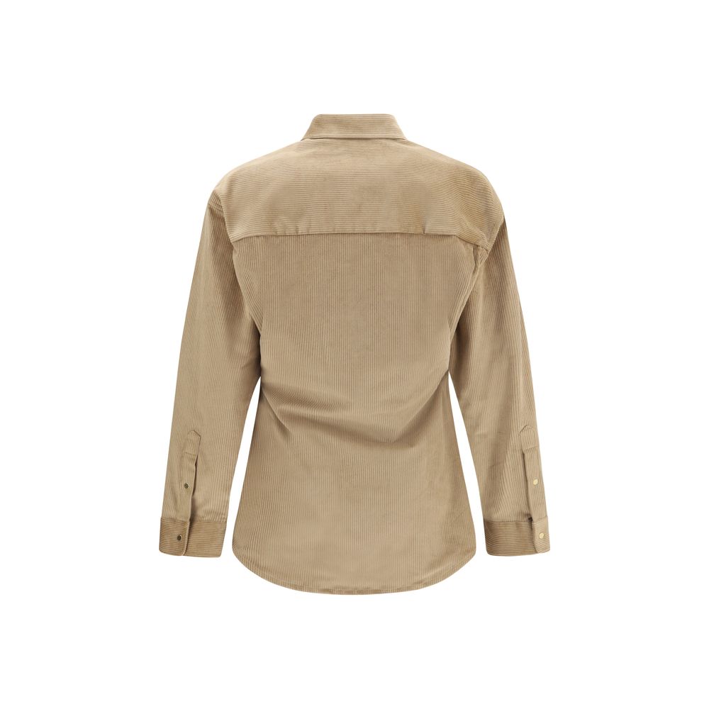 Darkpark Beige Denim Shirt