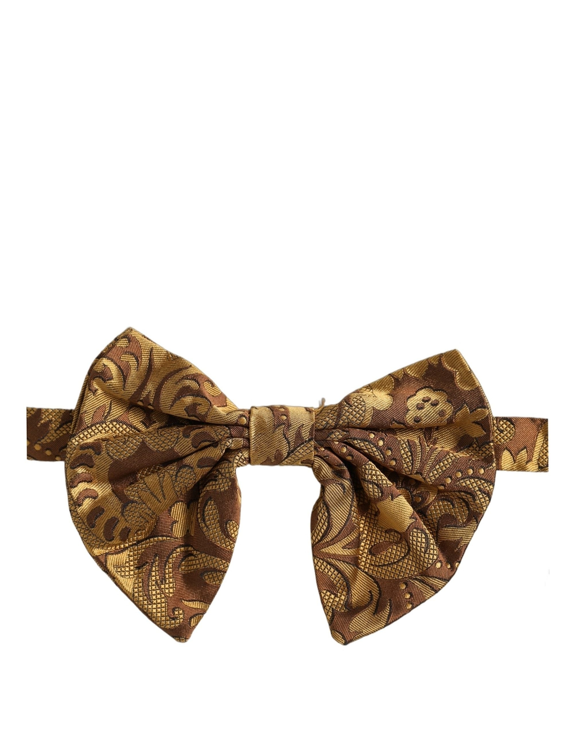 Dolce & Gabbana Herren Fliederfarbene Seiden-Fliege mit Blumenmuster, verstellbar