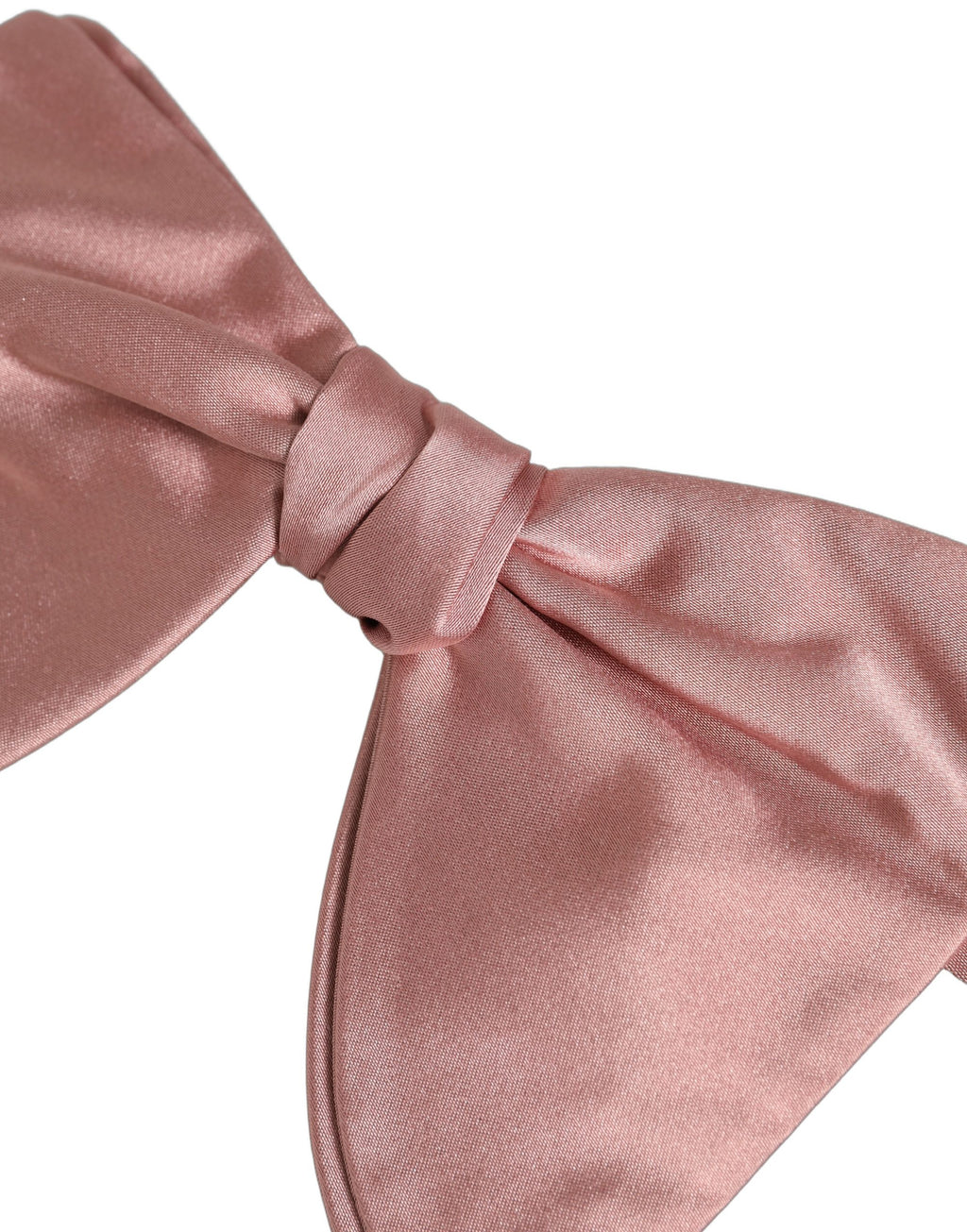 Dolce & Gabbana Herren Pinke 100% Seide Verstellbare Fliege
