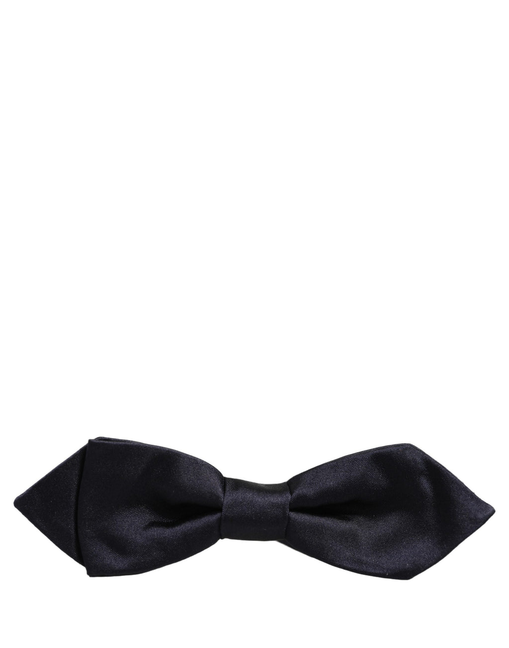 Dolce & Gabbana Herren dunkelblau 100% Seide, verstellbare Krawatte Fliege