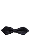 Dolce & Gabbana Herren dunkelblau 100% Seide, verstellbare Krawatte Fliege