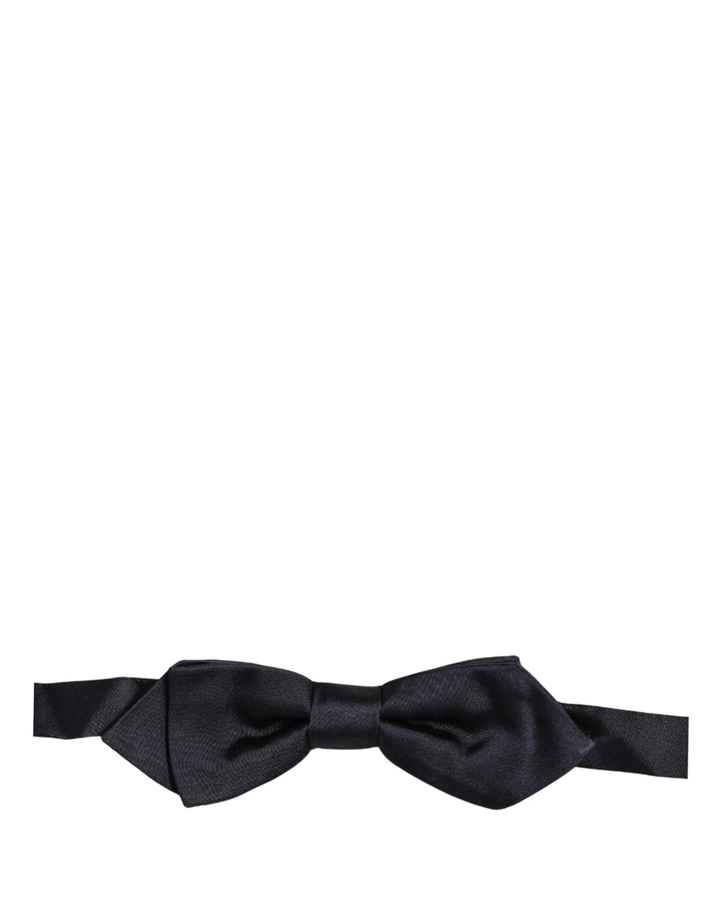 Dolce & Gabbana Herren dunkelblau 100% Seide, verstellbare Krawatte Fliege