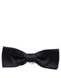 Dolce & Gabbana Herren Fliege Dunkelblau 100% Seide Verstellbar