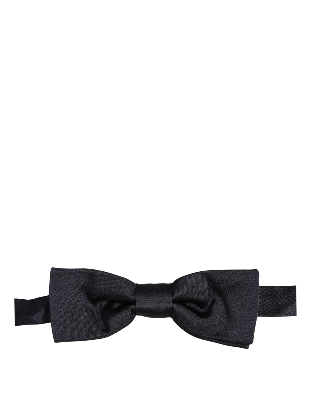 Dolce & Gabbana Herren Fliege Dunkelblau 100% Seide Verstellbar