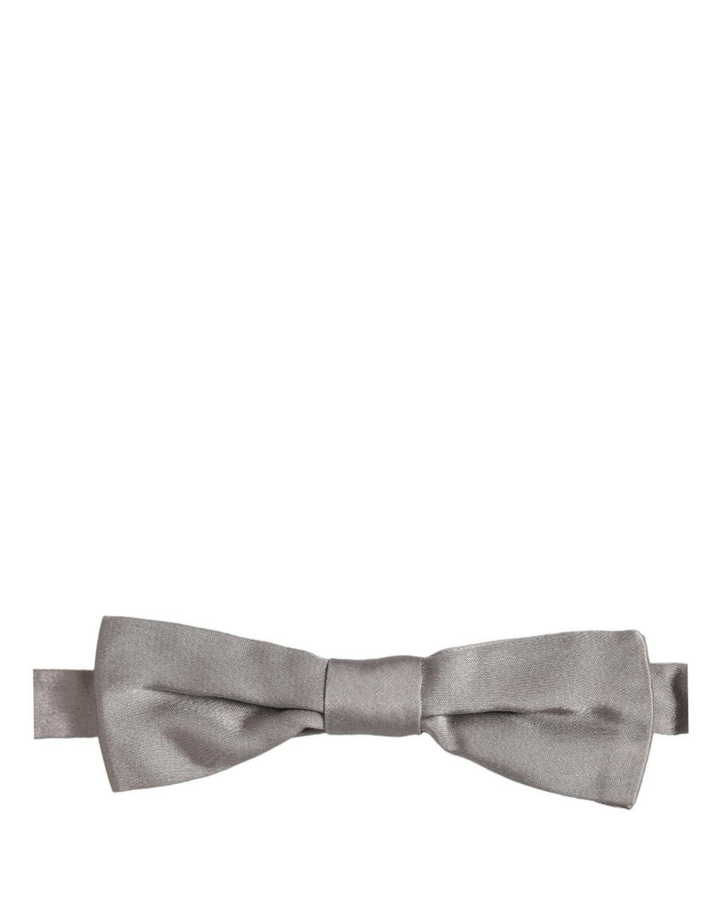 Dolce & Gabbana Herren Fliege aus 100% Seide, verstellbar, in Grau