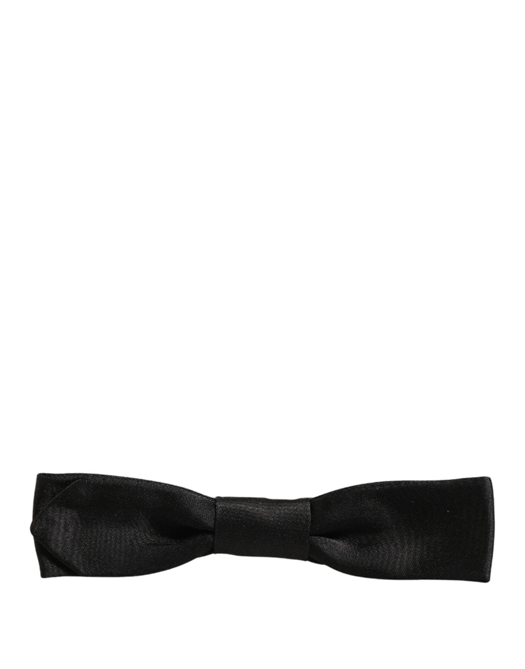 Dolce & Gabbana Herren Schwarze 100% Seide Verstellbare Hals Papillon Fliege