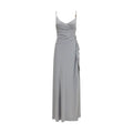 Versace Graues Viskose-Freizeitkleid