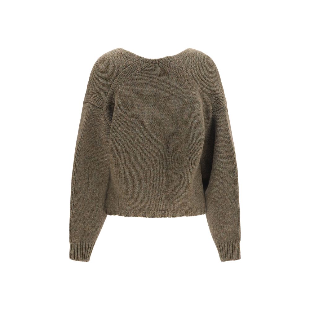 Khaite Zweifarbige Kaschmir-Strickjacke