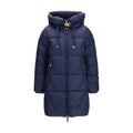 Parajumpers Blaue Daunenjacke in voller Länge