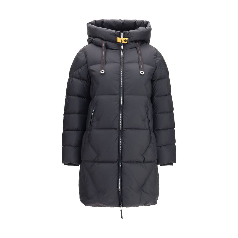 Parajumpers Schwarze Daunenjacke aus Gänsedaunen, durchgehend