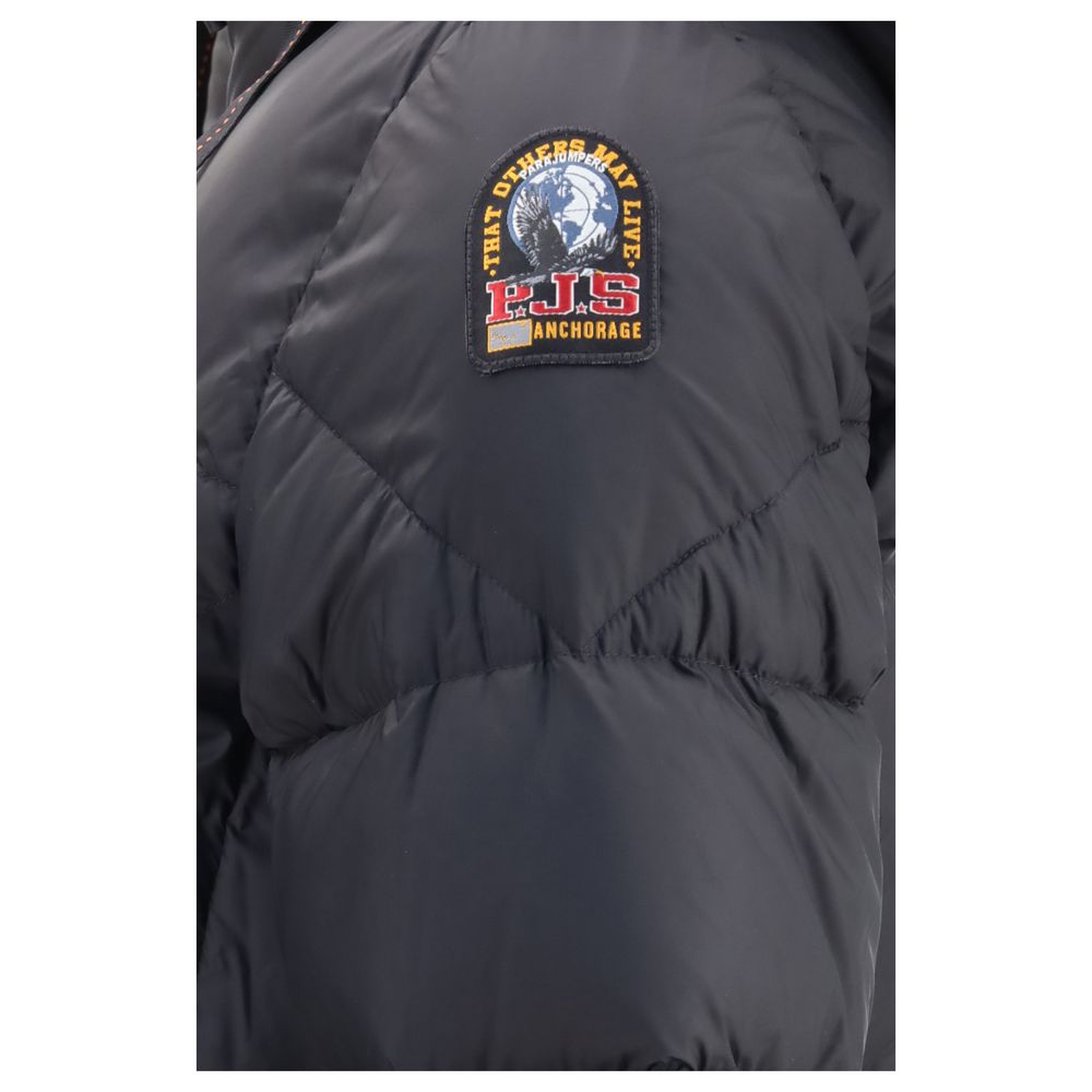 Parajumpers Schwarze Daunenjacke aus Gänsedaunen, durchgehend