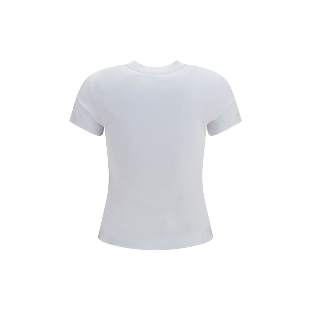 Off-White Weißes Baumwoll-T-Shirt