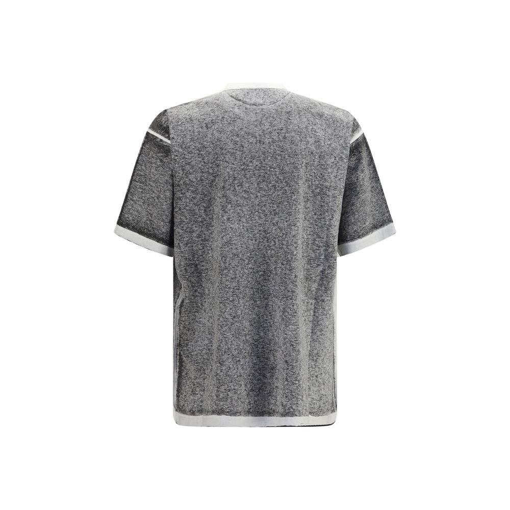 Balenciaga Graues Baumwoll-T-Shirt