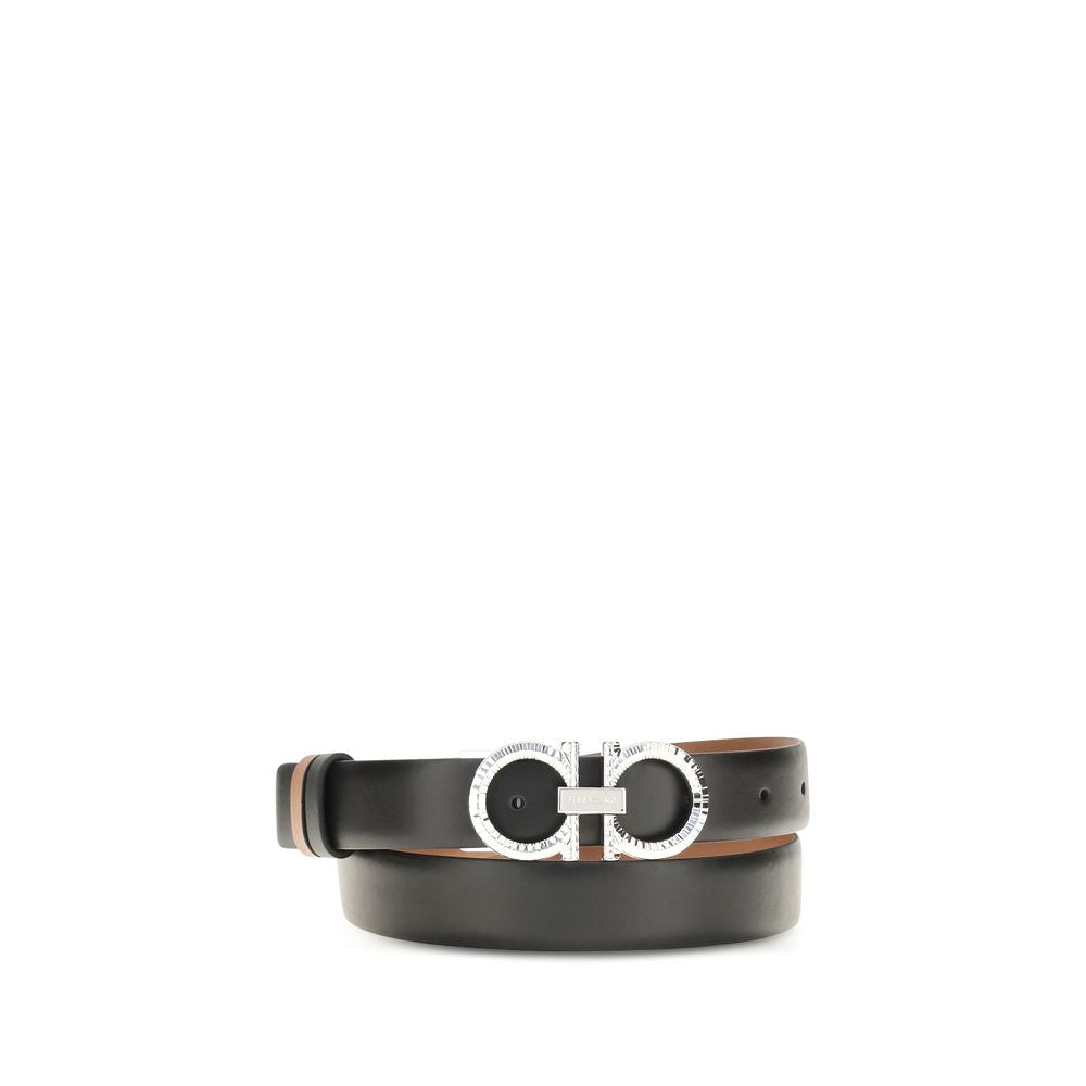 Ferragamo Multicolor Calf Leather Bos Taurus Regular Belt