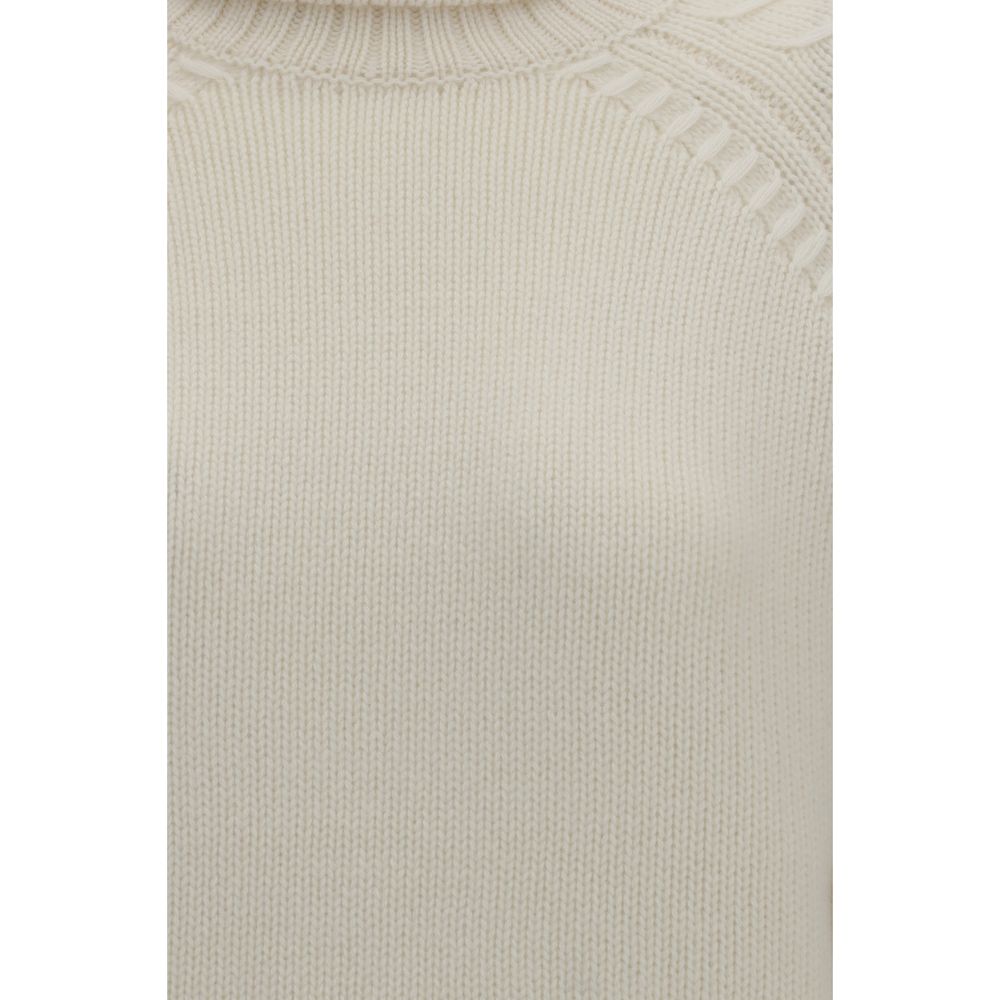 P.A.R.O.S.H. Beiger Kaschmirpullover