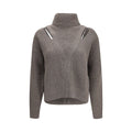 P.A.R.O.S.H. Beige Wool Oves Aries Sweatshirt