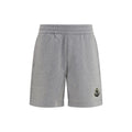 Moncler Graue Cargoshorts aus Baumwolle
