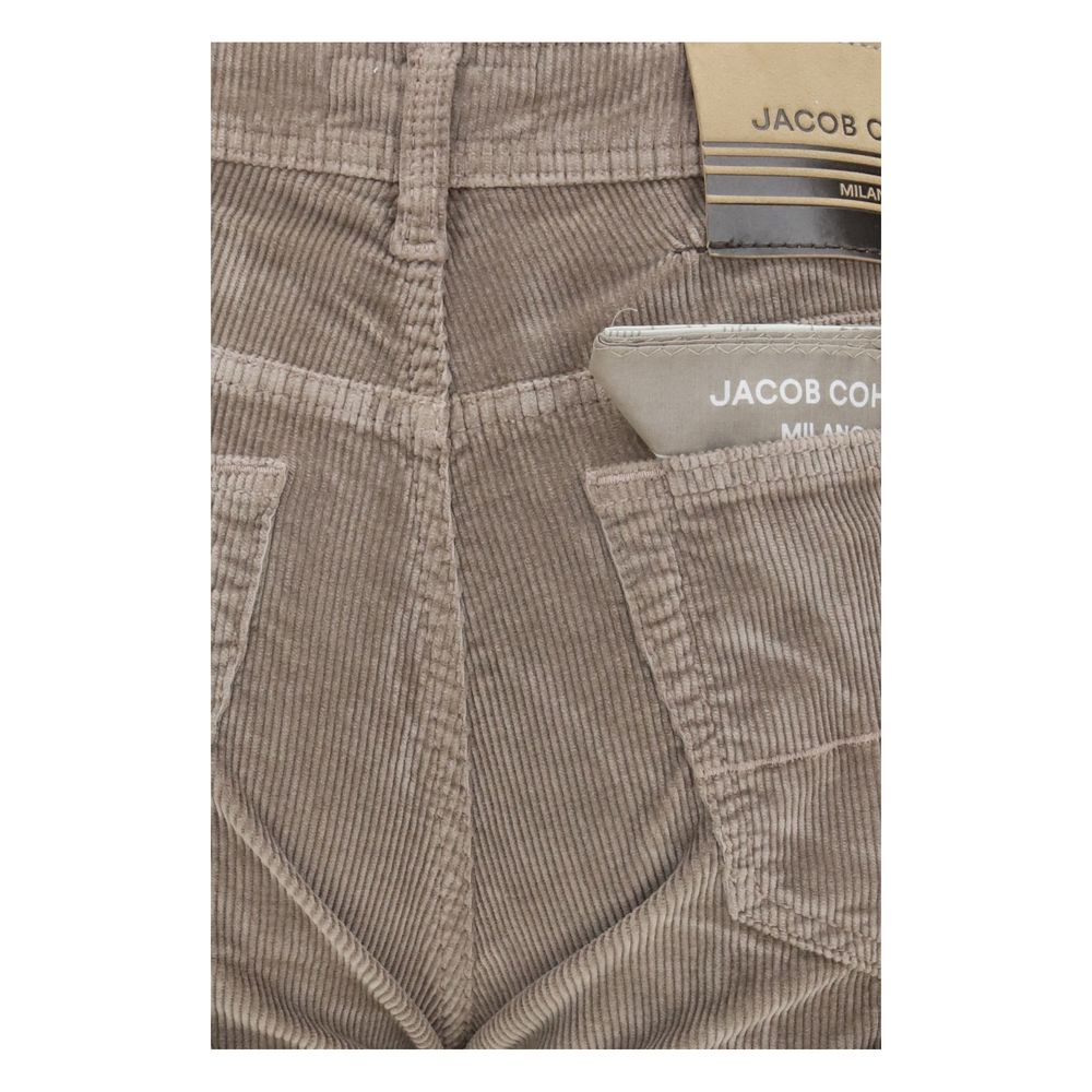 Jacob Cohen Braune Baumwoll-Freizeithose