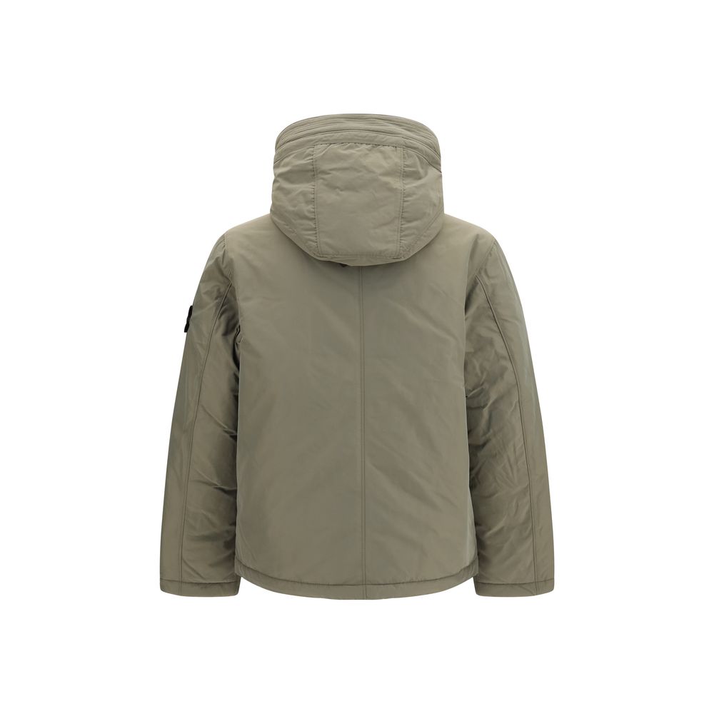 Stone Island Zweifarbige Polyester-Shelljacke