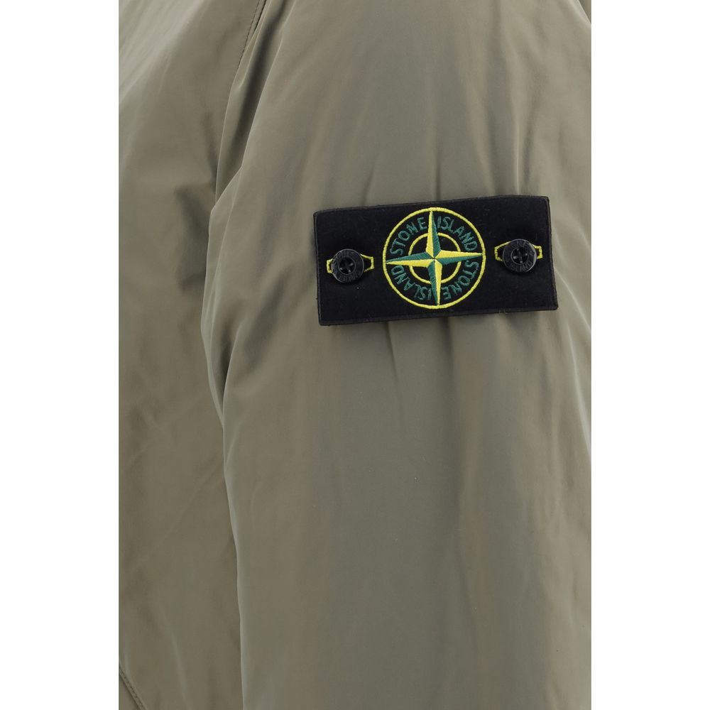 Stone Island Zweifarbige Polyester-Shelljacke