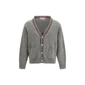 Thom Browne Grauer Woll Cardigan Ovis Aries