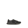Dolce & Gabbana Schwarze Bos Taurus Kalbsleder Sneaker