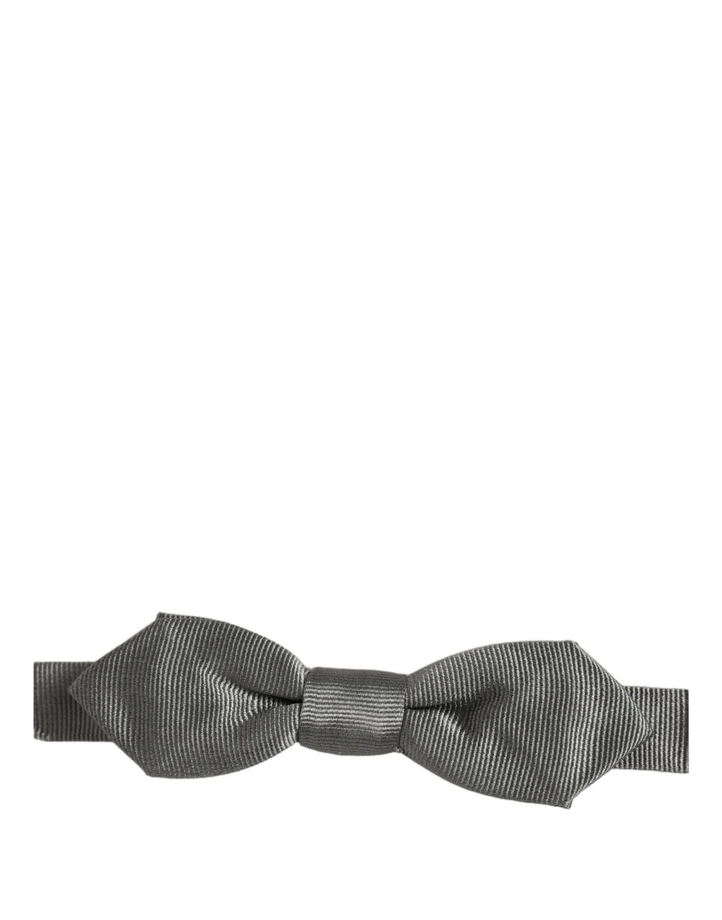 Dolce & Gabbana Herren Fliege aus 100% Seide, verstellbar, in Grau