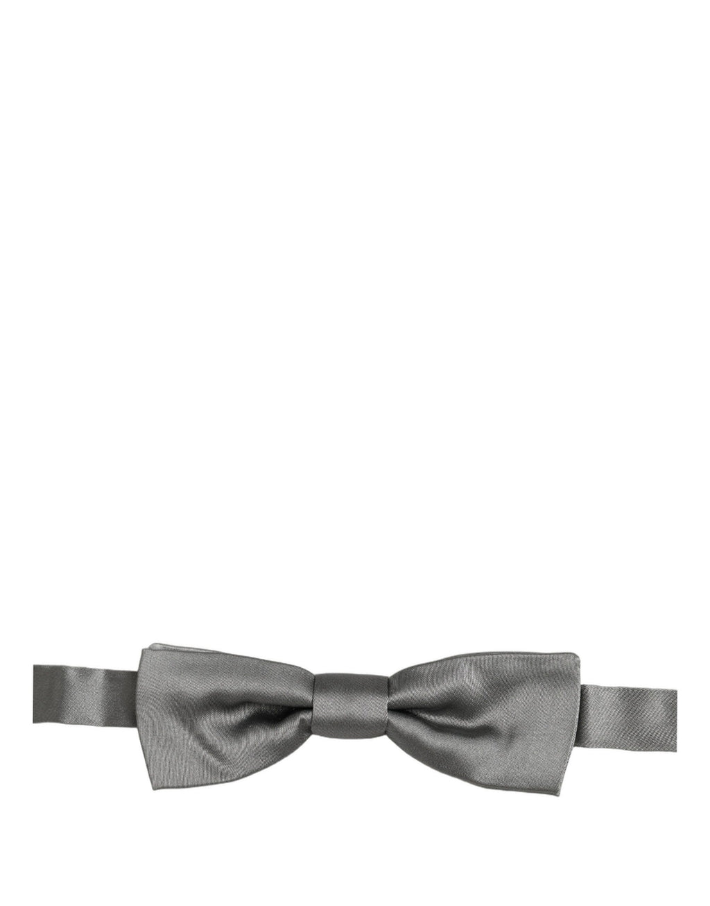 Dolce & Gabbana Herren Fliege aus 100% Seide, verstellbar, in Grau