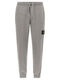 Stone Island Graue Baumwoll-Jogginghose (Sporthose)