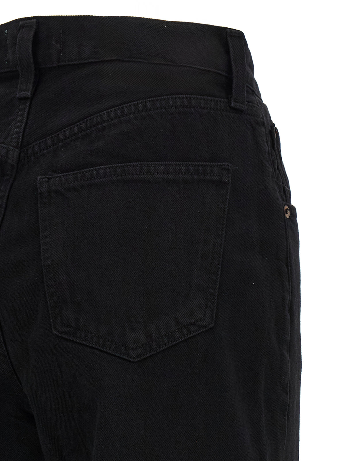 Agolde Schwarze Baumwolljeans Denim
