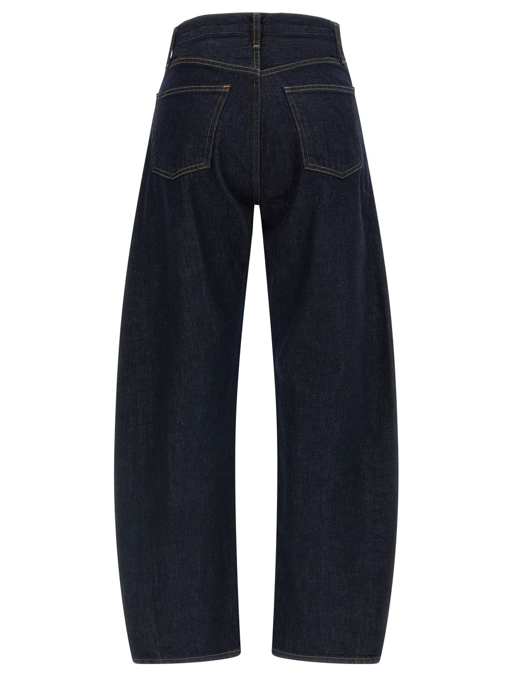 Agolde Blaue High-Waist Jeans aus Baumwolle