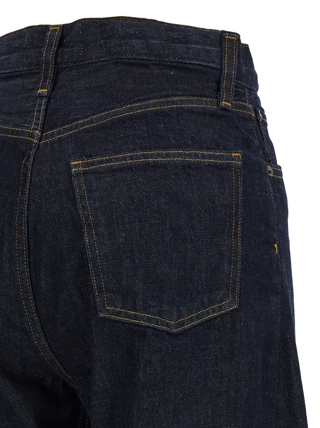 Agolde Blaue High-Waist Jeans aus Baumwolle