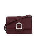 Jimmy Choo Rote Leder Umhängetasche