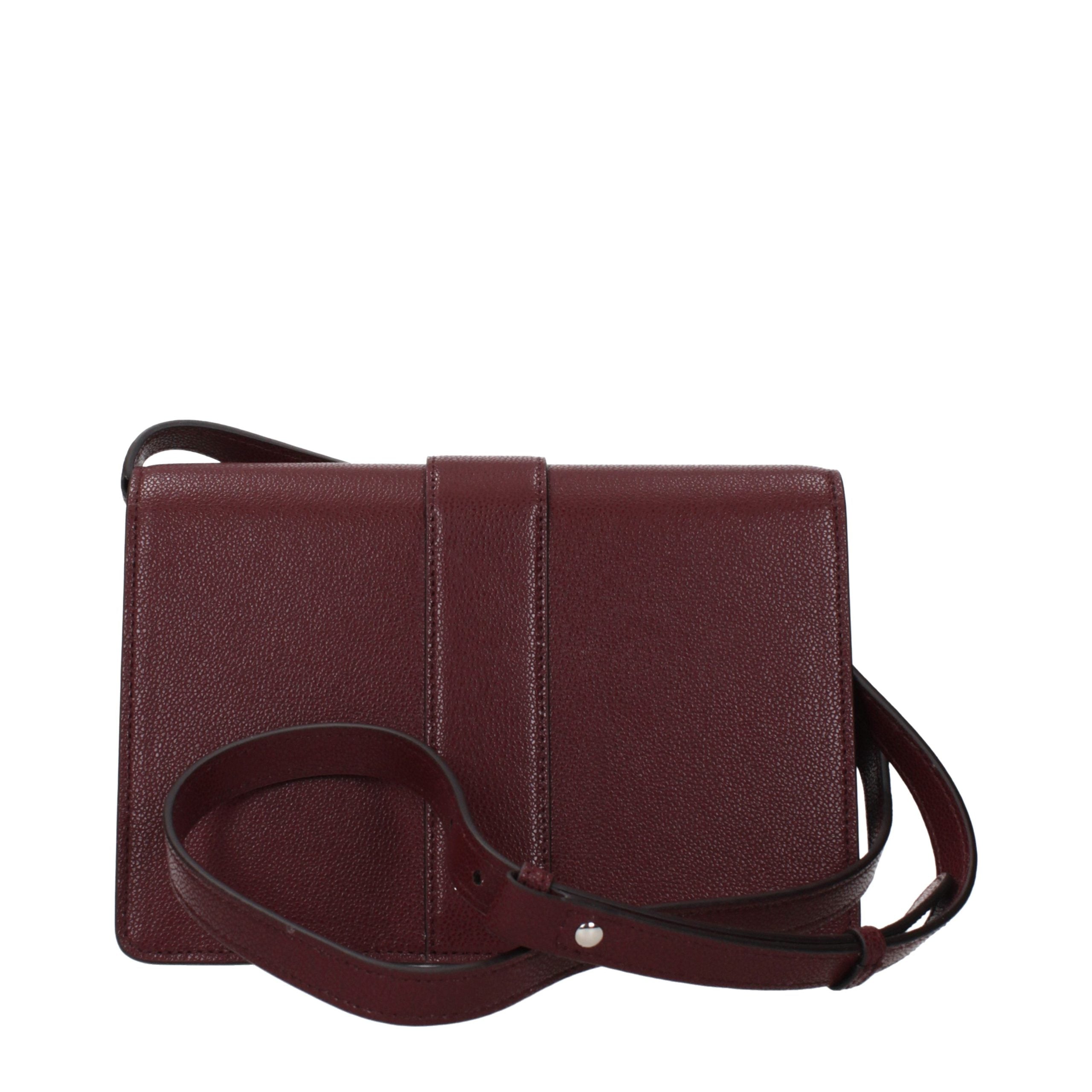 Jimmy Choo Rote Leder Umhängetasche
